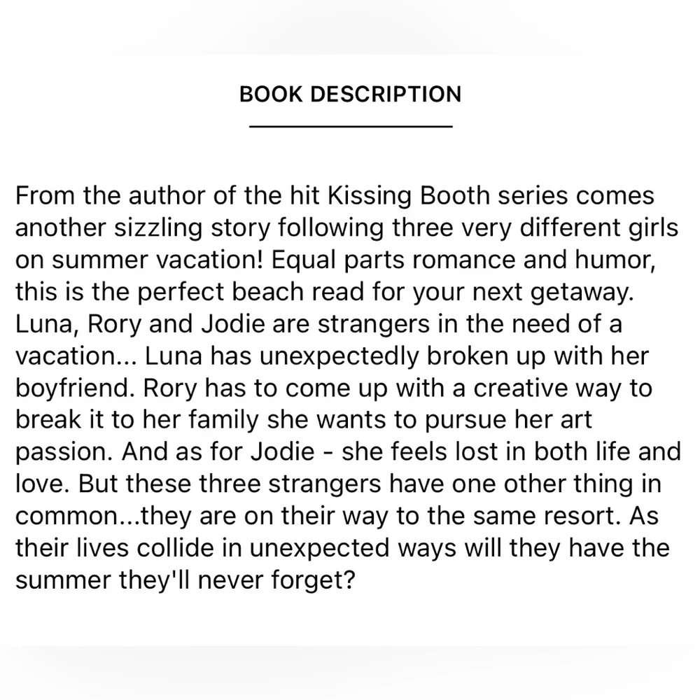 Beach Cute by Beth Reekles Paperback Book YA Romance Fiction